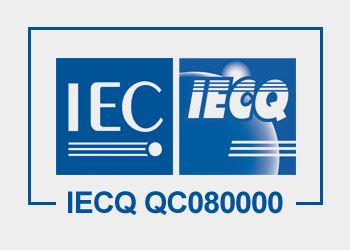 2018年4月にIECQQC080000品質移転認証を取得